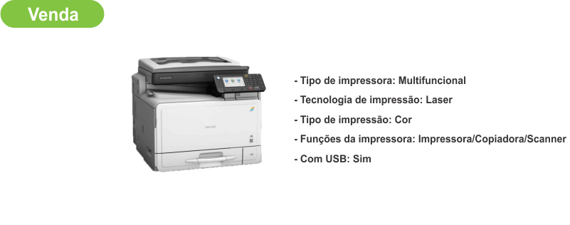 Impressora A4 Colorida